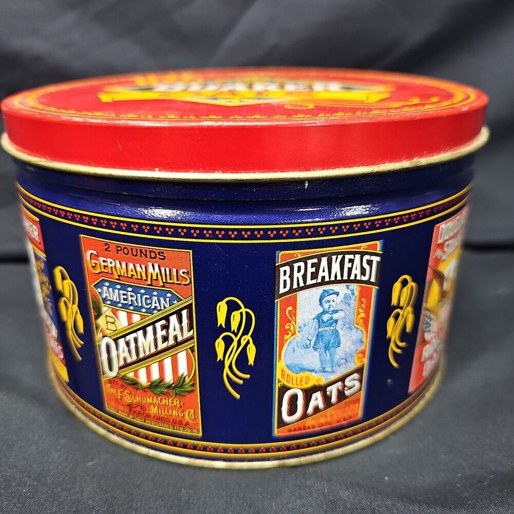Vintage Ouaker Oats Limited Edition 1983 Tin Pure Collector Piece